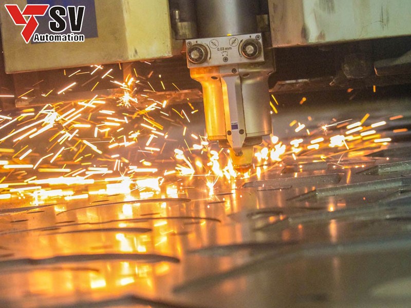 Gia công lan can bằng phương pháp Laser